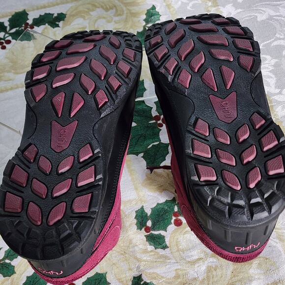 Ryka Mallory Duck Boots Women’s 12M Burgundy Waterproof Winter Hiking - Picture 6 of 6